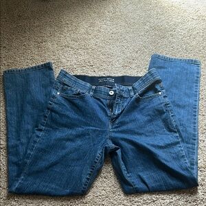 Charter Club Petite Blue Straight Leg Jeans